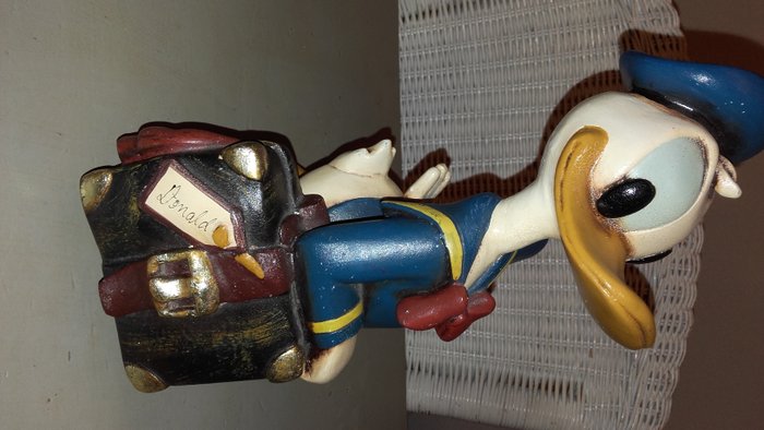 Disney, Walt - Figur - Donald Duck mit Koffer 