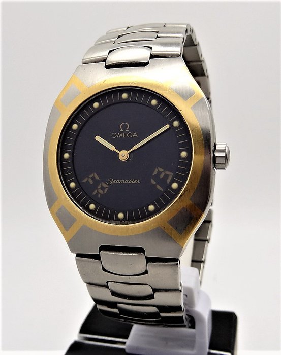 Omega Seamaster – Analog Digital – men's wristwatch – ca. 1991