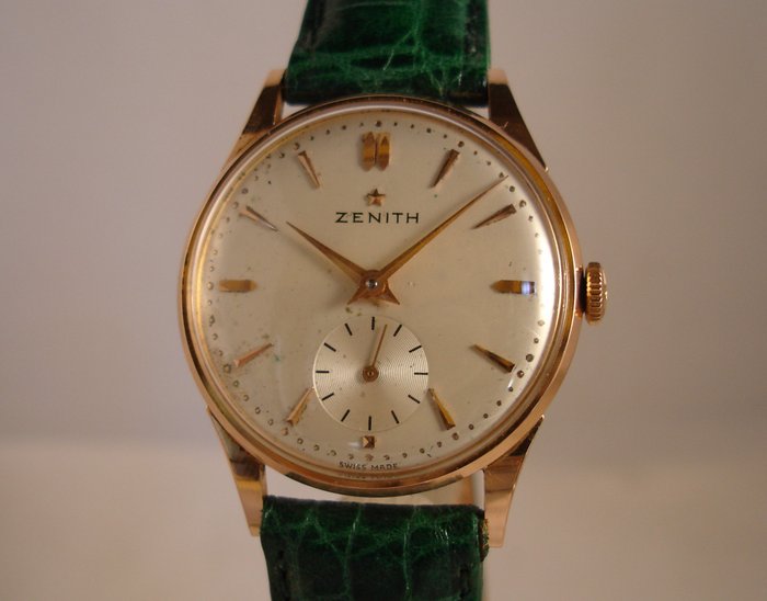 Zenith Stellina Men's Wristwatch circa 1955