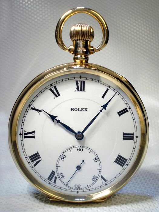Rolex – Antique Swiss gold pocket watch – 1924