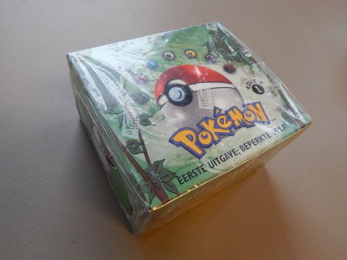 Pokemon - Sealed WOTC JUNGLE 1st edition Booster Box - 36 Packs - Pokemon Cards (1998)