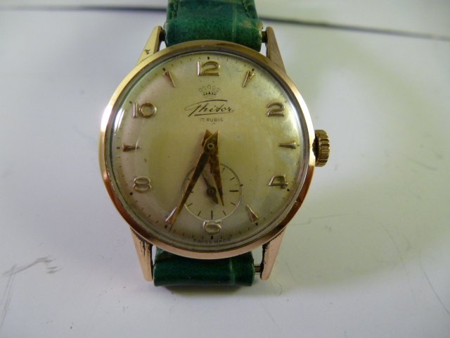 Ghitor – gold watch – 1950s