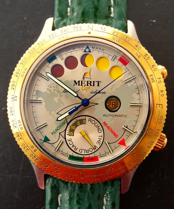 Memosail Merit Americas Cup Regatta Yachting Sport men's wristwatch limited edition