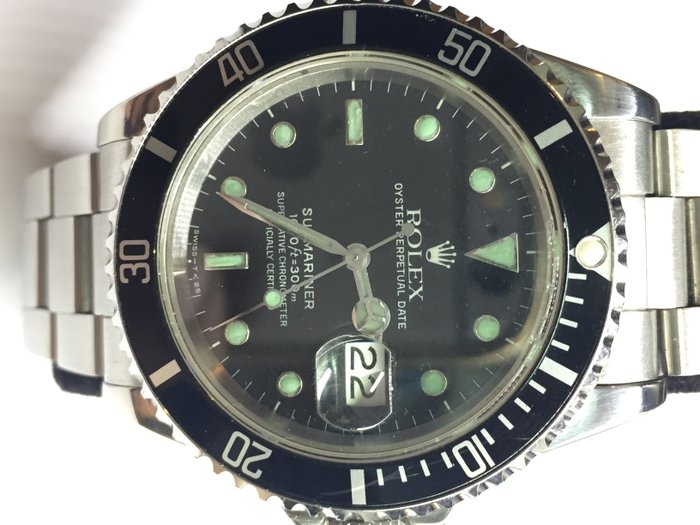 Rolex – Submariner 168000, men's watch 