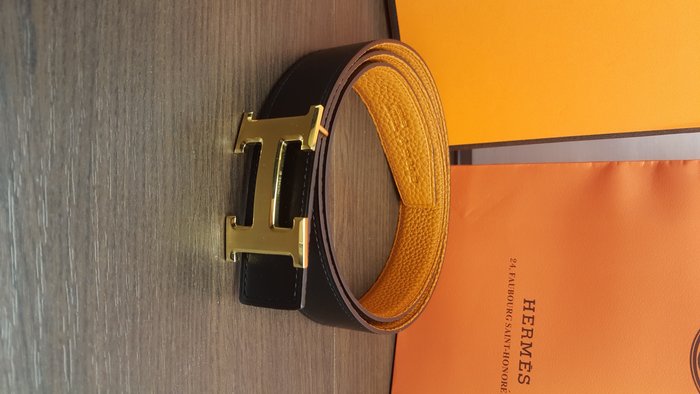 Hermès – Double-sided belt - Catawiki