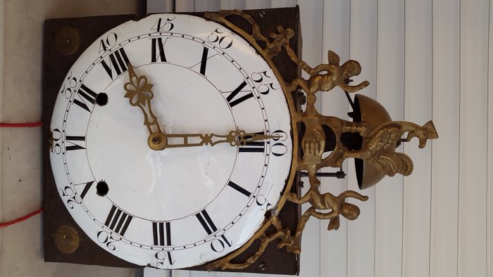 Uhrwerk einer Comtoise-Hahnenuhr – Epoche der 1780er
