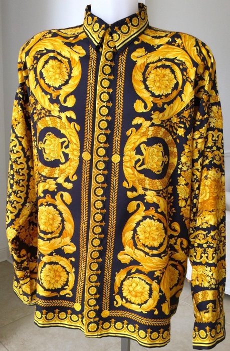 vintage Gianni Versace - 1994 Silk Shirt - Catawiki