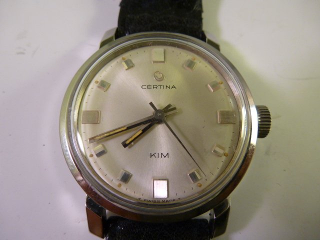 Certina – KIM – 4101 140 – Men's watch – 1950–1959