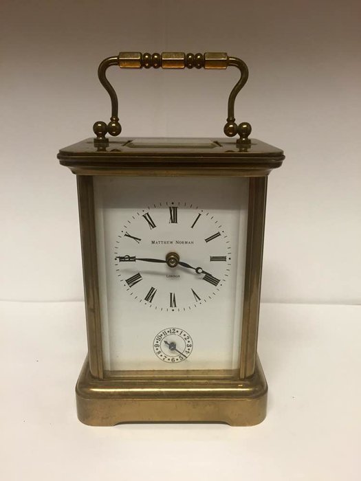 Vintage 'Matthew Norman' Carriage clock - 2nd half of 20th century