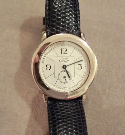 Must de Cartier Ronde - Men's watch 