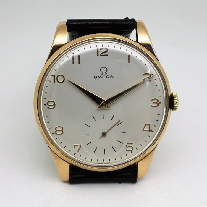 Omega - Vintage Relógio de ouro de Pulso para Homem - 1956