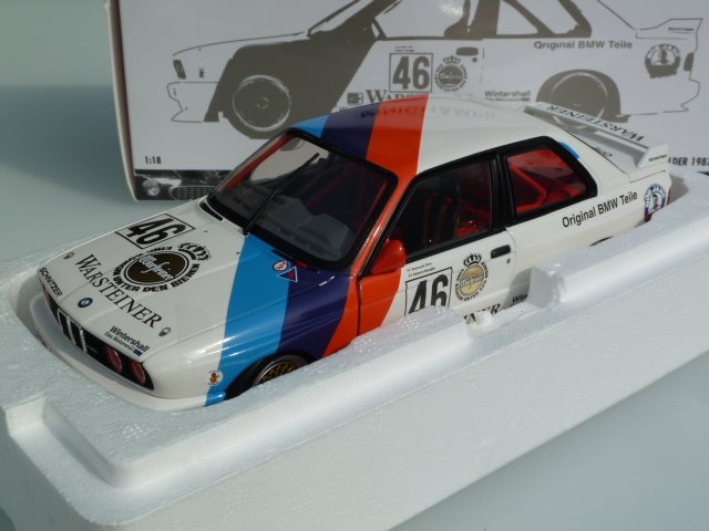 Pirro/R 1:43 Ravaglia WTCC blanc 1987 Neuf IXO MODEL BMW E30 M3 #46 E 