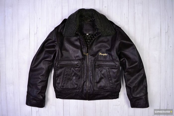 Wrangler- James Dean Flight Leather Jacket - Catawiki