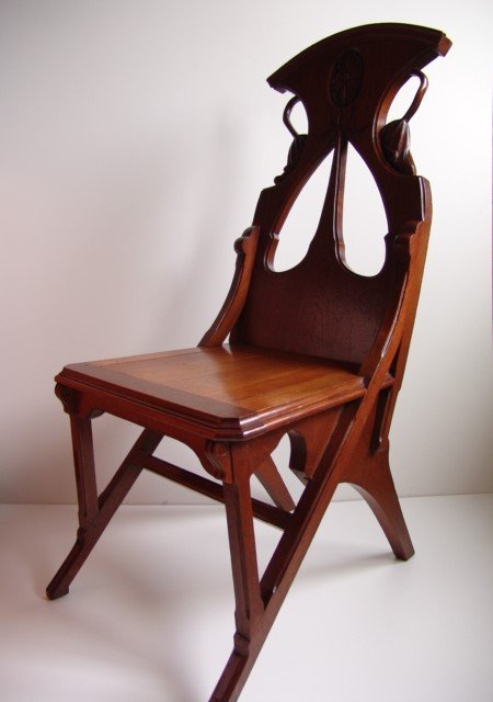 Wonderbaar Art Nouveau chair. - Catawiki QQ-79