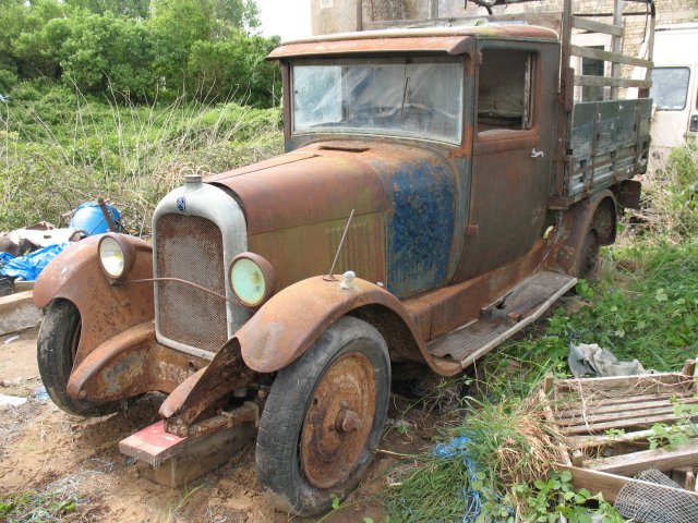 Citroën – camionnette B14 G, plateau à ridelles – 1927