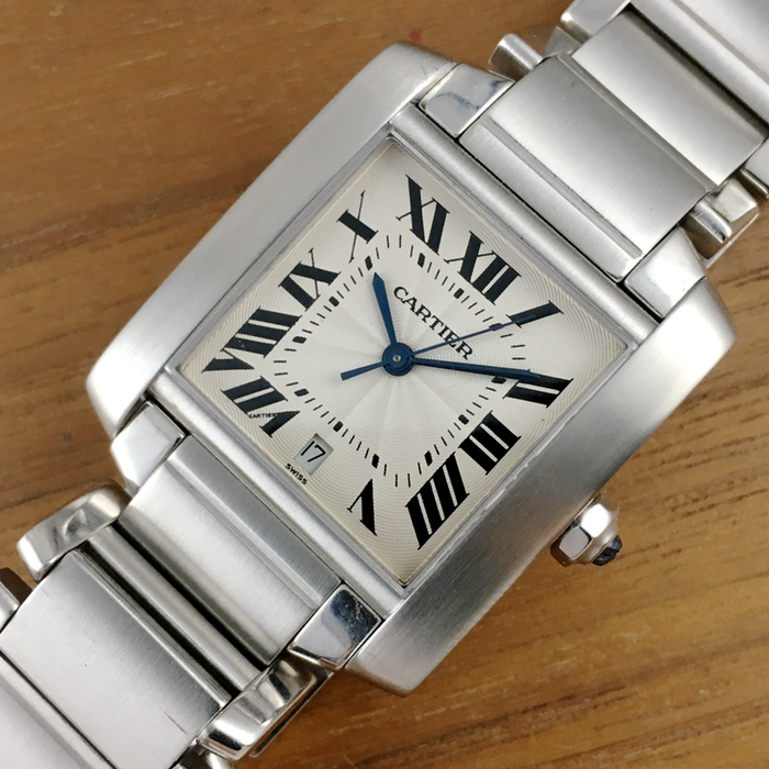 cartier tank francaise automatic watch