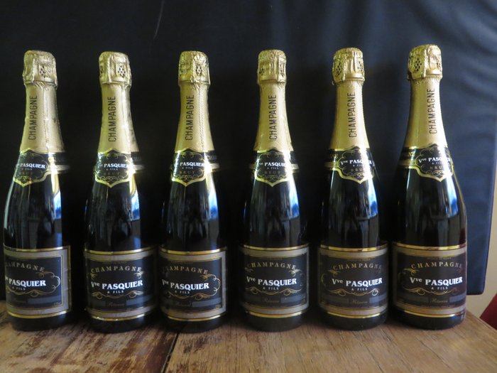 Champagne Vve Pasquier & Fils Brut – 6 bottles (75cl)