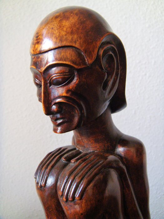 早期艺术装饰木雕 - 巴厘岛 - 印度尼西亚