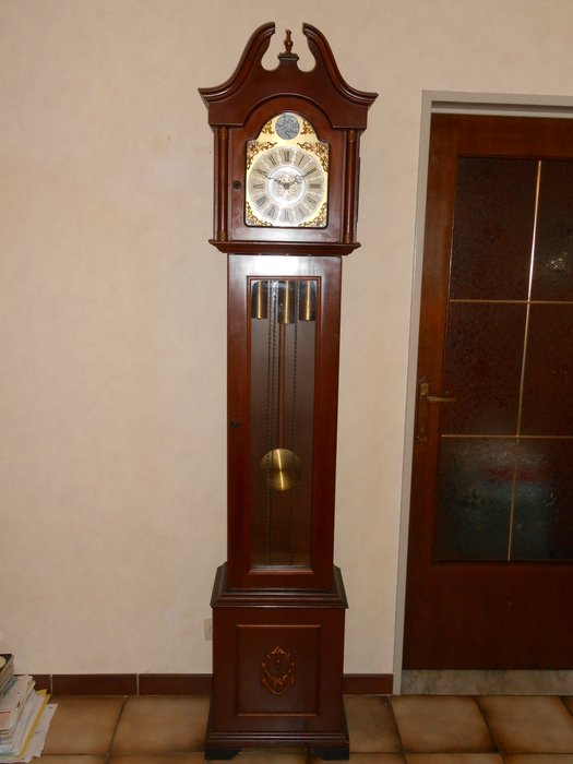 Grandfather clock - Tempus Fugit Westminster - Period 2nd half of the 20th century