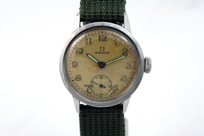 Omega – Militär-Armbanduhr für Herren – 2. Weltkrieg, 1942