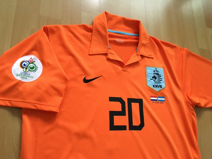 Dutch national team shirt 2006 World Cup - Including Match - Catawiki