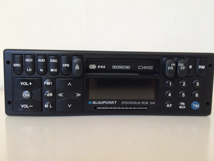 Blaupunkt stereo radio-cassette Stockholm RCM 104