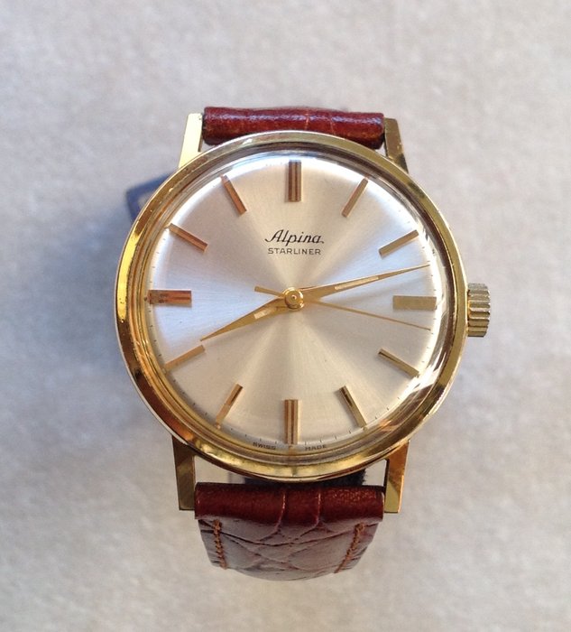 ALPINA Starliner – montre-bracelet pour homme – début des années 60