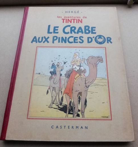 Tintin T9 - Le Crabe aux Pinces d'Or - C - EO (1941)
