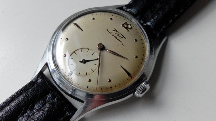 Beautiful men's watch – Tissot, automatic bumper – 1940-50