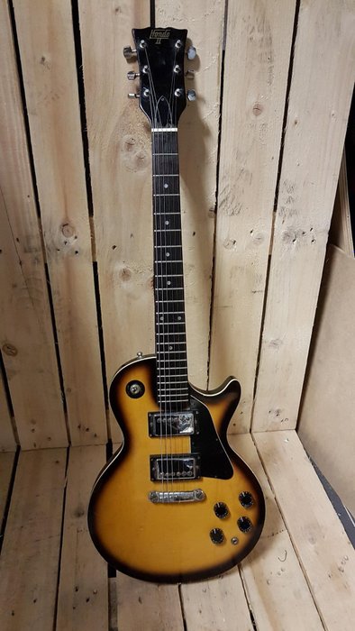 Hondo II Electric Guitar H730BS “LP style” Brown Sunburst