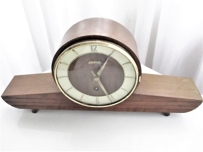 Wehrle - Art Deco pendulum clock - 50s