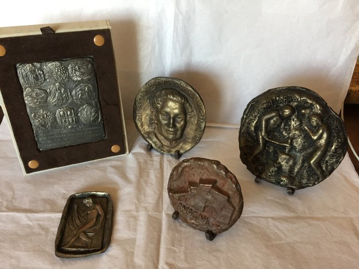 Tommaso Gismondi varie sculture in bronzo  