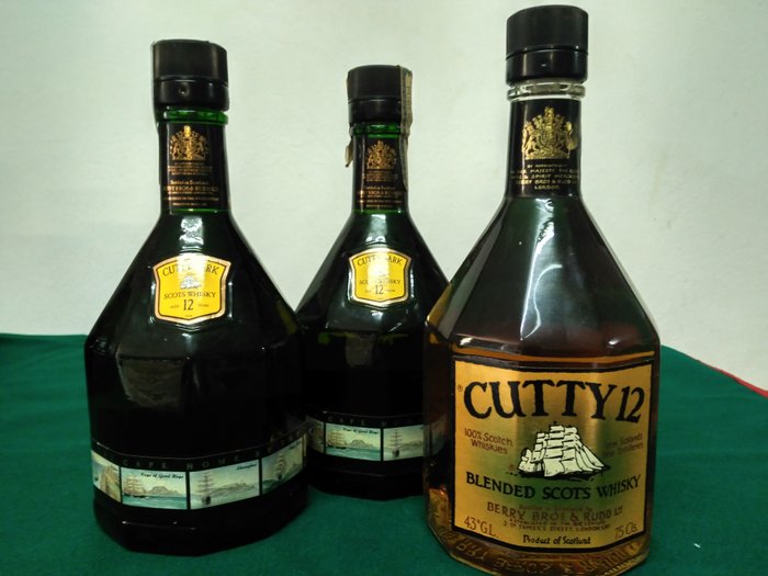 3 Bottles Cutty Sark 12 Years Old Scotch Whisky Catawiki