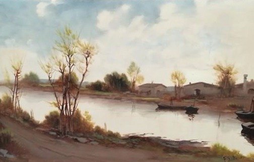 Francesco Schiller (1923 - ) Paesaggio