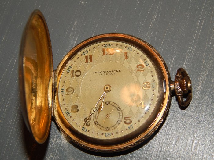 TEMERAIRE GENEVE - chronomètre FLEURUS - 995865 - Herrar - 1850-1900