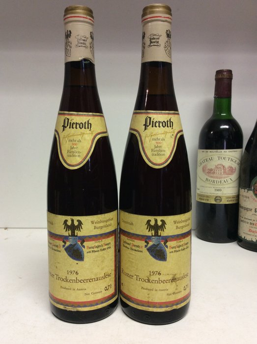 1976 Ruster Trockenbeerenauslese - Ferdinand Pieroth - Burgenland - Austria - 2 bottles