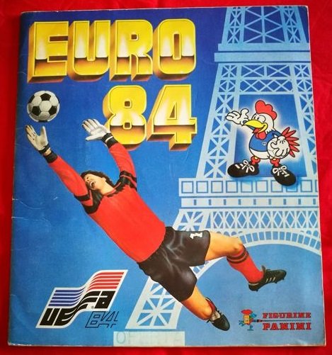 Panini - UEFA Euro France 1984 - Álbum completo.  