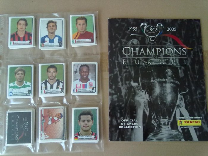 Panini Champions of Europe 1955-2005 05 Sticker aussuchen select CL League 