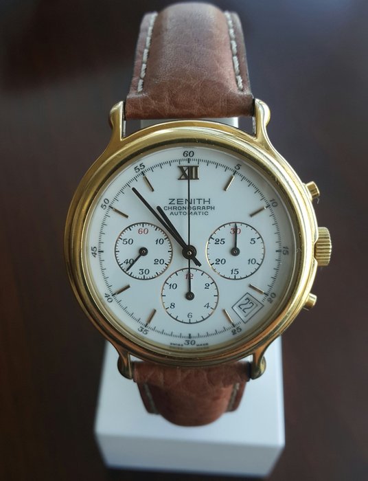 Zenith (El Primero) Chronograph Automatic, Men's Wristwatch, 1986