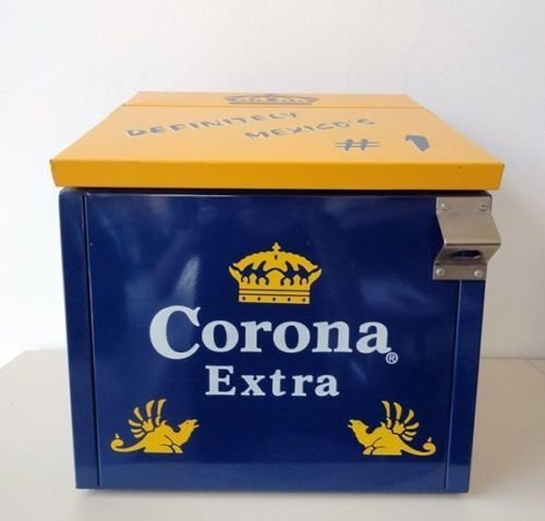 Vintage Corona Extra portable ice chest/cooler