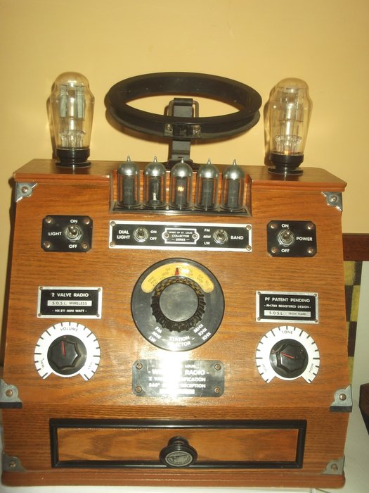 Spirit of St. Louis wireless valve radio - Manufactured in  USA - 1990
