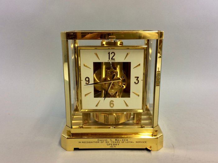 JAEGER LE COULTRE ATMOS CLOCK NEW REMOVEABLE 528-8 STANDARD FRONT GLASS 