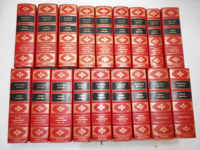 Victor Hugo Oeuvres complètes - 18 volumes - 1968/1970