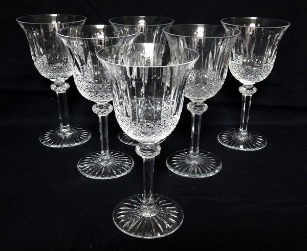 Saint Louis - 6 cut crystal wine glasses, Tommy model - 13.8 cm - Catawiki