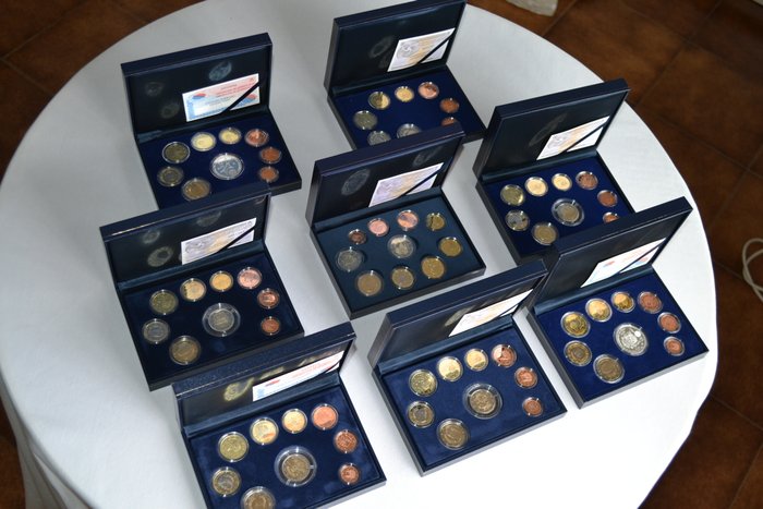 Spain - Proof coin cases - Catawiki