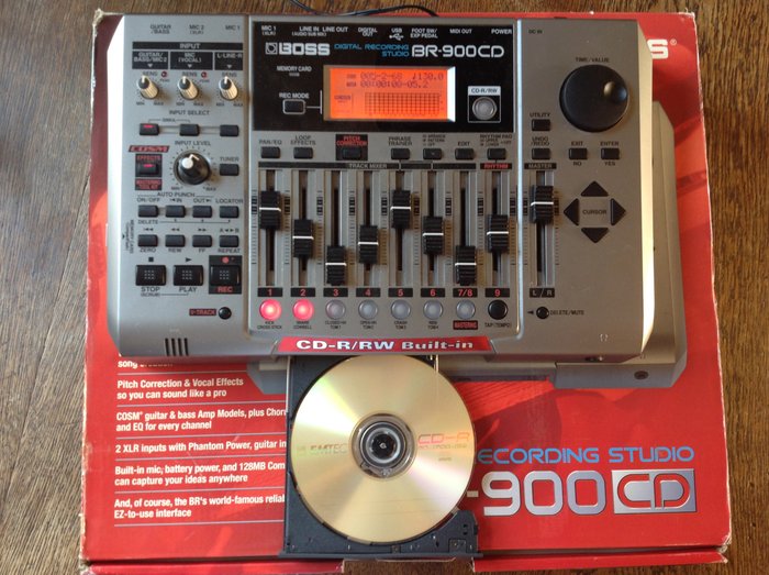 Original Roland Boss UJDA340 replace music station digital recorder CD-R burner