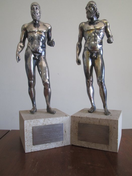 Riace Warriors Statues - Morpier Silverware - Florence - late 1970s