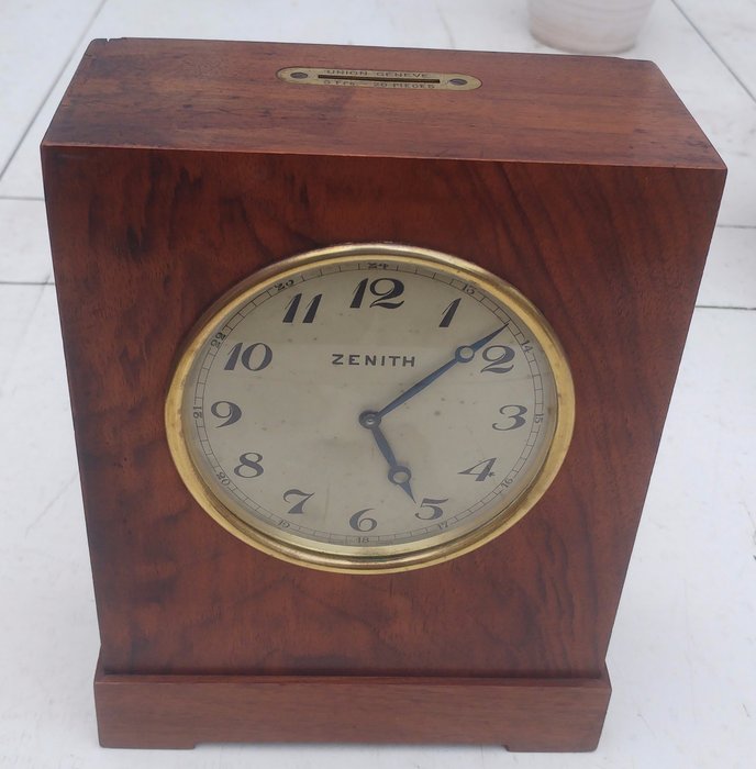 Swiss Zenith Union Geneva (savings) clock - 1930s
