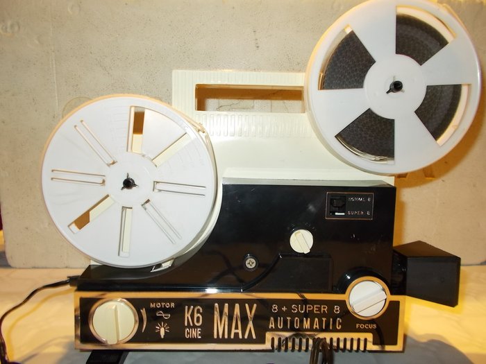Projector K6 CINE MAX 8+ SUPER 8