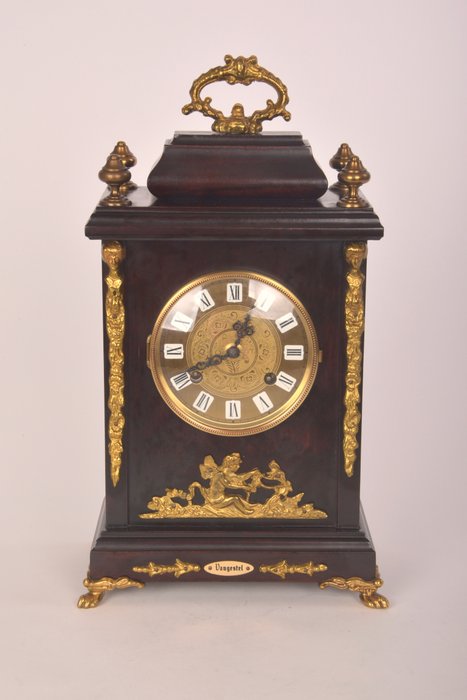 Very nice table clock Vangestel, mechanical, 20th century